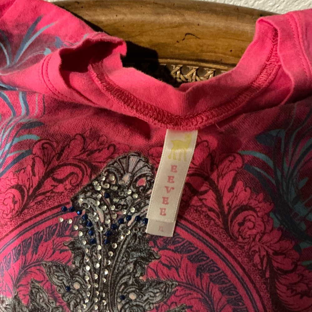 Eevee Pink Short Sleeve Women's Top